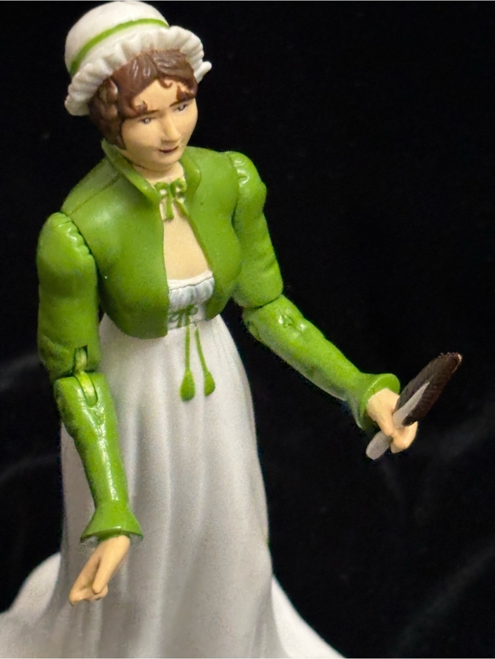 Jane Austen Posable Action Figure w/ Quill, Book, & Writing Desk - Picture 7 of 8